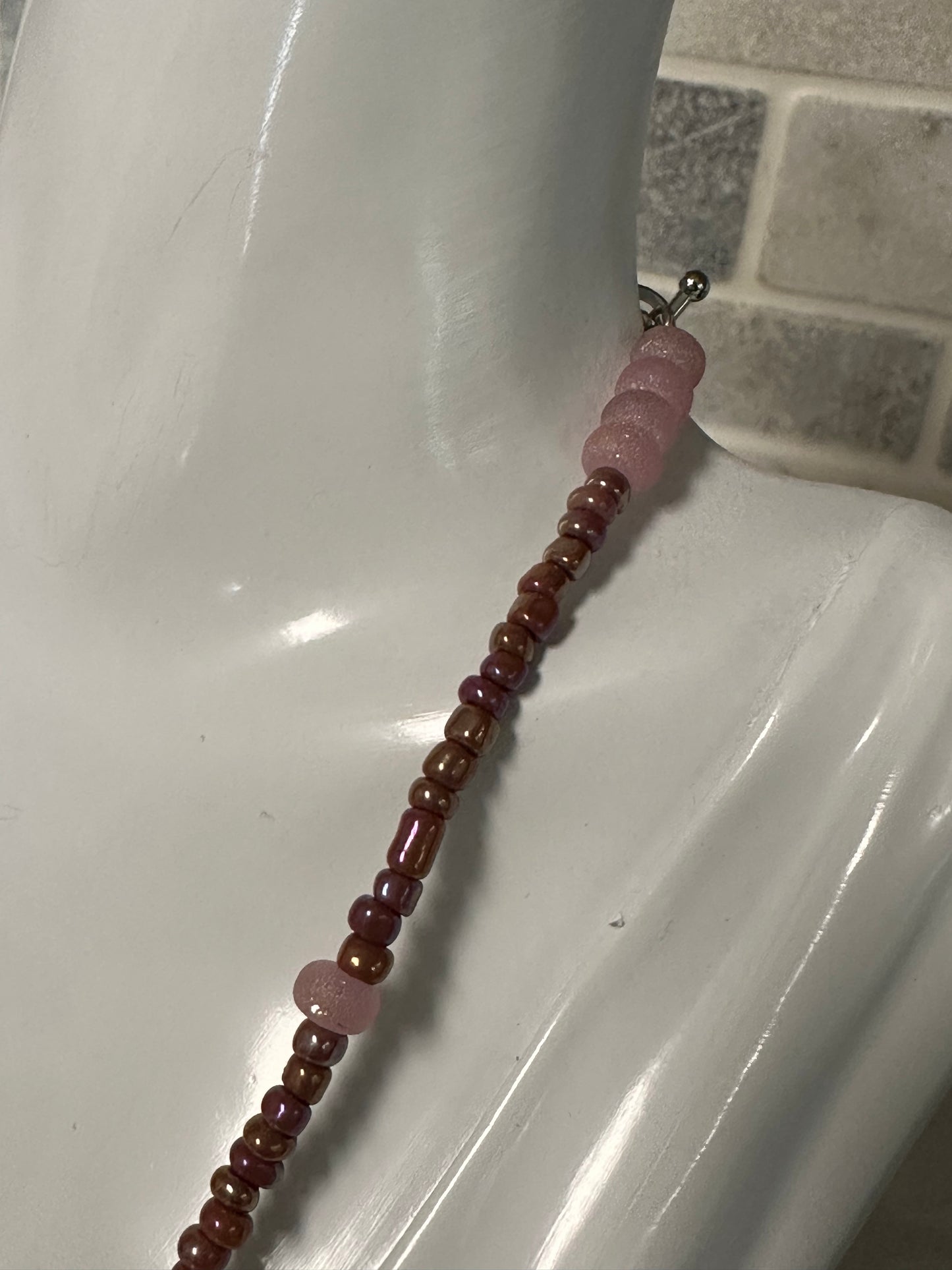 white phalaenopsis necklace