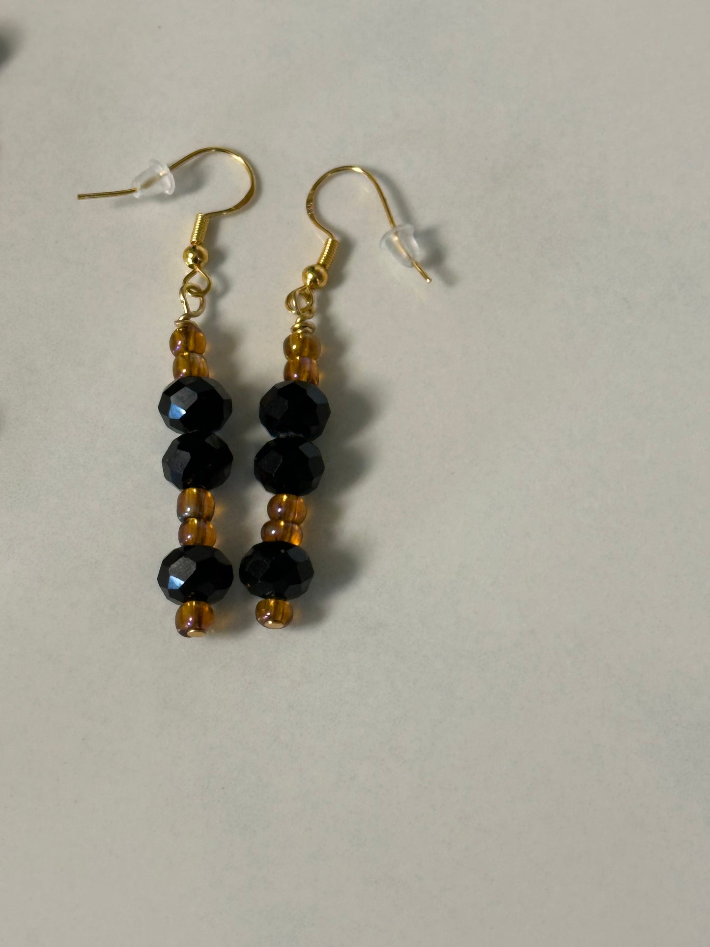 cattleya necklace with earrings