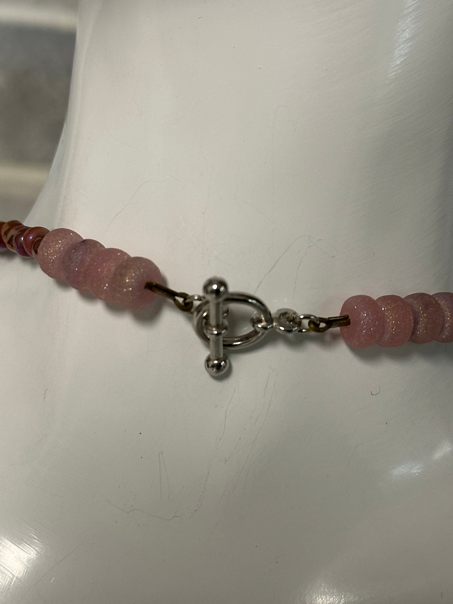 white phalaenopsis necklace