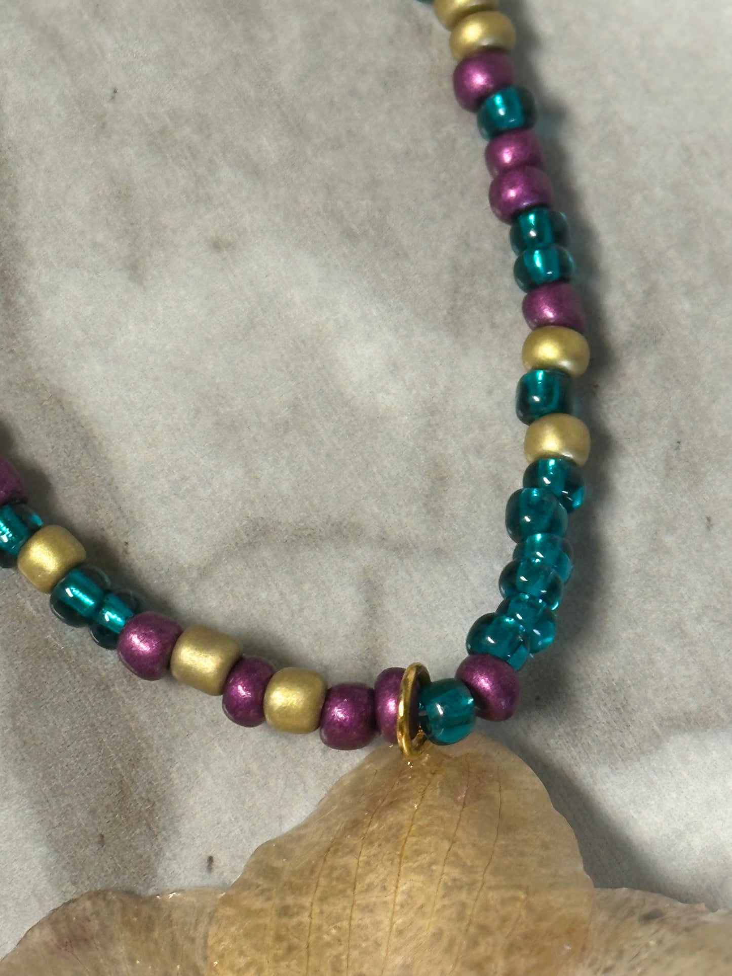 phalaenopsis orchid necklace