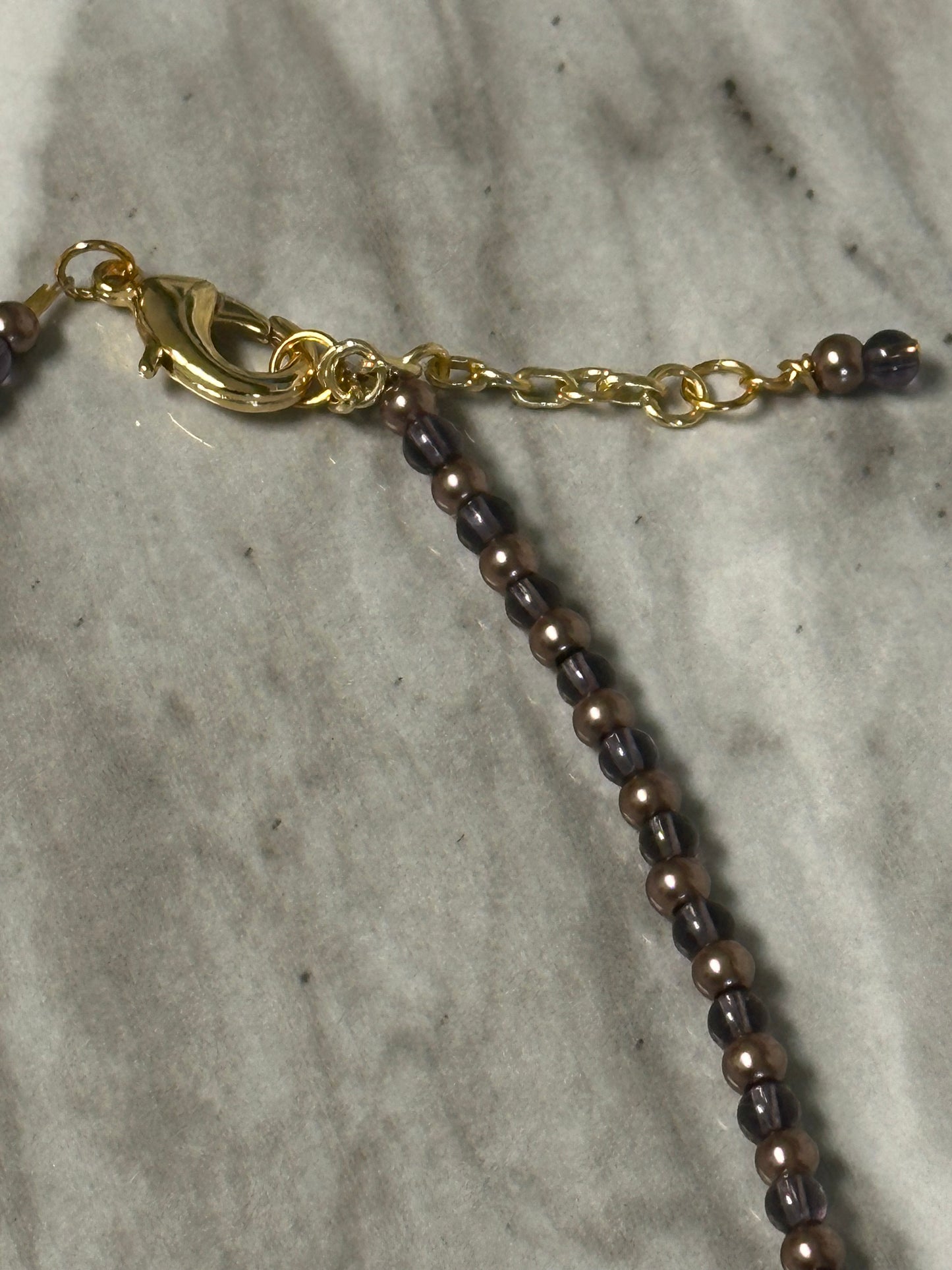 mini phalaenopsis necklace